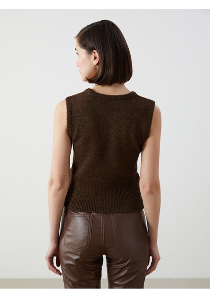 Yeni Sezon Bisiklet Yaka Kadın Triko Süveter fırsatları