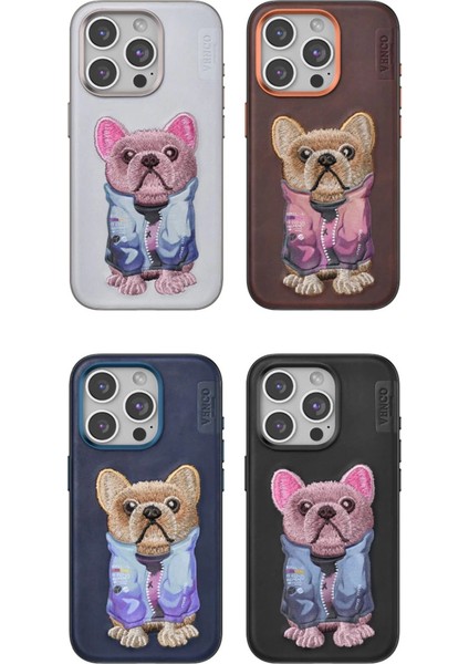 Venco Iphone 15 Pro Max Cute Desenli Kapak - Lacivert modelleri