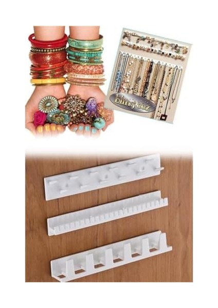 Takı Dolap Içi Organizer Düzenleyici Takı Askısı Kolye Askılığı Seti Küpe Kolye Aksesuar Düzenleme Bling Eez fiyatları
