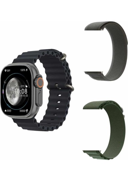 Yeni Nesil Akıllı Kol Saati Nabız Ölçer Gps Uyumlu 49 mm Kasa - ?99?04E6-6G8899 fırsatları