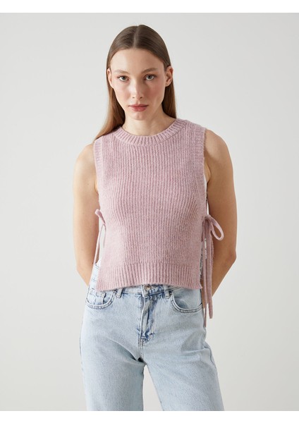 Yeni Sezon Bisiklet Yaka Kadın Triko Süveter