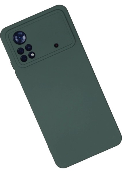 Xiaomi Poco X4 Pro 5g Kılıf Nano Içi Kadife Silikon - Koyu Yeşil fiyatları