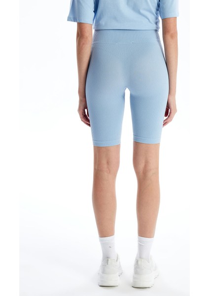 Yeni Sezon Beli Lastikli Düz Dikişsiz Kadın Şort Tayt fırsatları