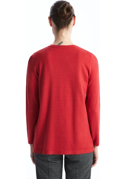 Yeni Sezon Bisiklet Yaka Dokulu Kadın Triko Kazak fırsatları