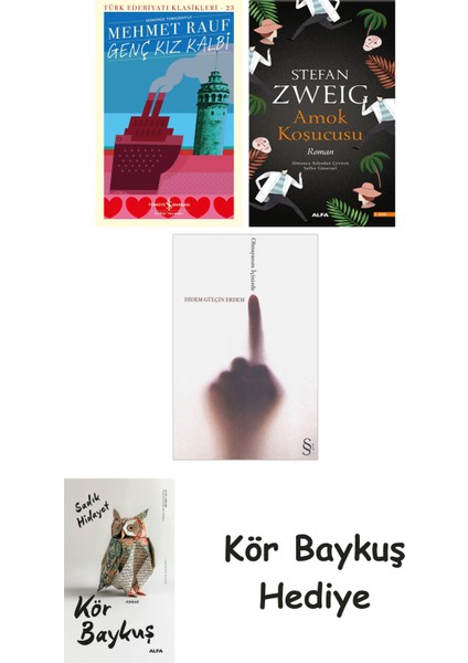 Genç Kız Kalbi + Amok Koşucusu + Olmayanım Içinizde + Kör Baykuş