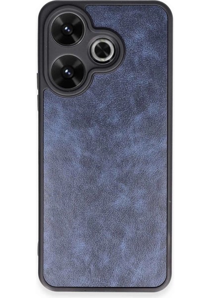 Xiaomi Redmi 13 4g Kılıf Aras Deri Kapak - Lacivert