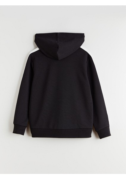 Yeni Sezon Kapüşonlu Kız Çocuk Fermuarlı Sweatshirt modelleri