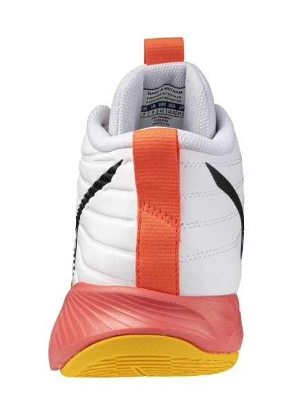 Wave Momentum Pro Mıd Unisex Voleybol Ayakkabısı Beyaz / Turuncu fiyatları