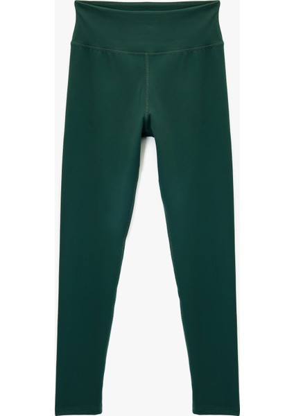 Yüksek Bel Rahat Kalıp Spor Tayt