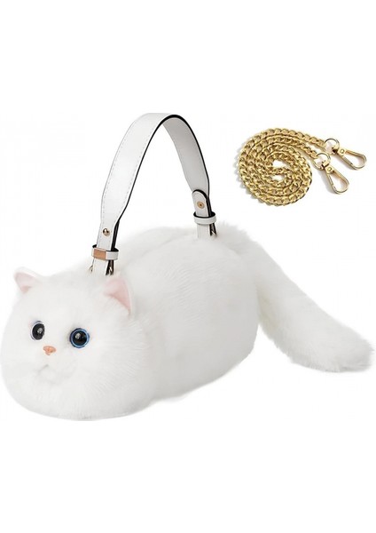 B&d Kedi El Çantası Beyaz fırsatları