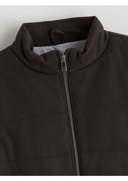 Yeni Sezon Dik Yaka Erkek Çocuk Yelek modelleri