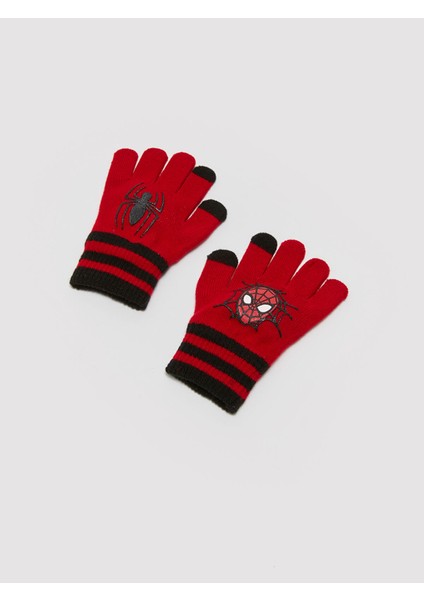 Yeni Sezon Spider-Man Baskılı Erkek Çocuk Eldiven