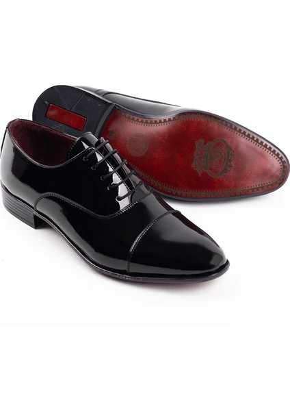 Klasik Ruganerkek Ayakkabı Hakiki Dana Astarlı Damatlık Takım Elbiseye Uygun R28
