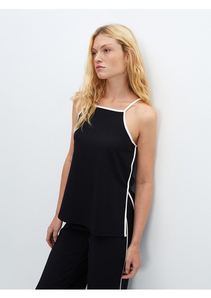 Yeni Sezon Halter Yaka Kadın Tişört