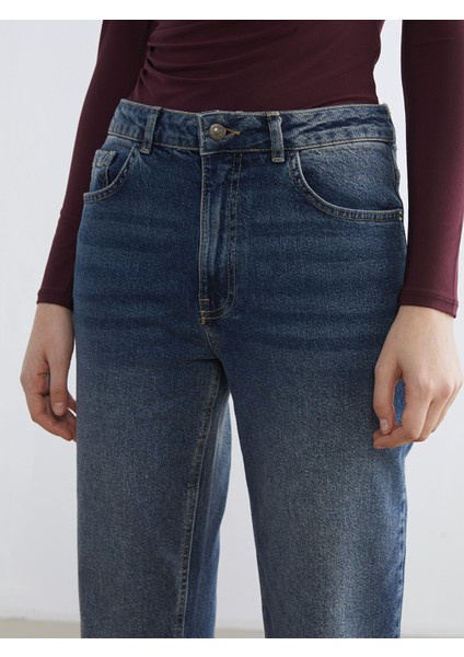 Yeni Sezon Straight Fit Kadın Jean Pantolon modelleri