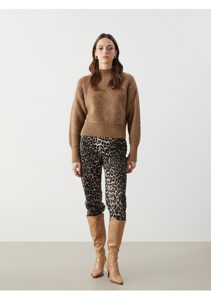 Yeni Sezon Yarım Balıkçı Yaka Kadın Triko Kazak fiyatları