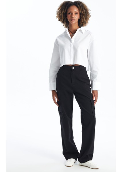 Yeni Sezon Düz Uzun Kollu Crop Kadın Gömlek fiyatları