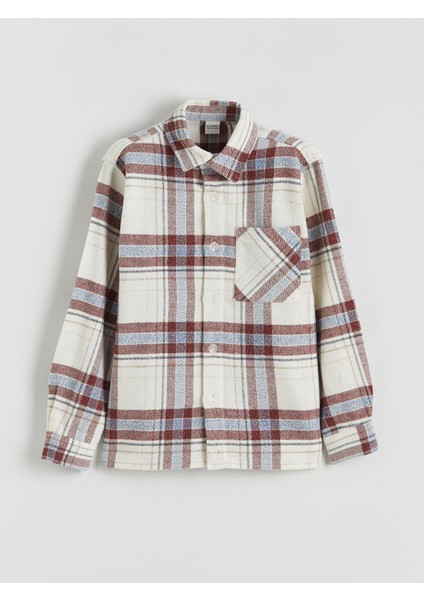 Yeni Sezon Uzun Kollu Ekose Erkek Çocuk Gömlek fiyatları