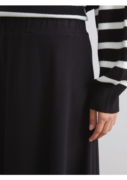 Yeni Sezon Beli Lastikli Etek modelleri