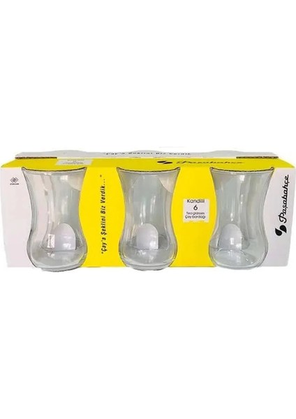 Heyf Paşabahçe 42011 Sade Çay Bardağı 6'lı fiyatları