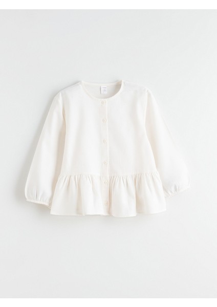 Yeni Sezon Kız Çocuk Poplin Gömlek ve Süveter fırsatları