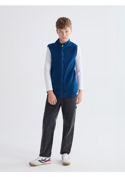 Yeni Sezon Dik Yaka Polar Erkek Çocuk Yelek fiyatları
