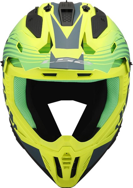 Fast 2 Duck Yeşil-Neon Sarı Kask modelleri