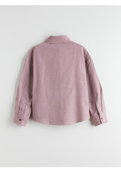 Yeni Sezon Ekose Kız Çocuk Gömlek modelleri