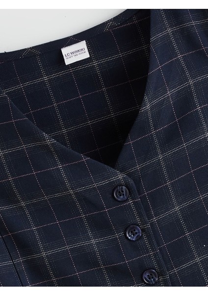 Yeni Sezon Ekose Kız Çocuk Klasik Yelek fiyatları