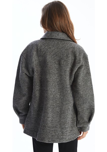 Yeni Sezon Oversize Kadın Kaşe Gömlek Ceket fırsatları