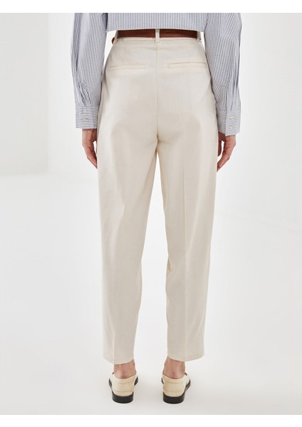 Yeni Sezon Beli Kemerli Havuç Kesim Kadın Pantolon fırsatları