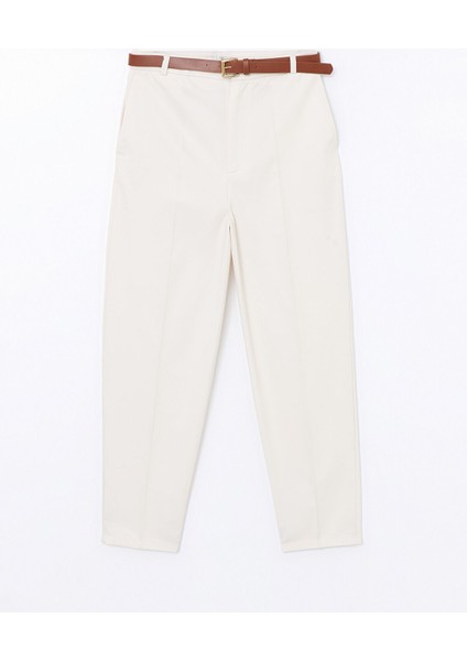 Yeni Sezon Beli Kemerli Havuç Kesim Kadın Pantolon indirimleri