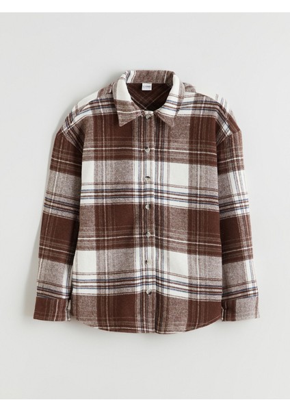 Yeni Sezon Ekose Kız Çocuk Gömlek