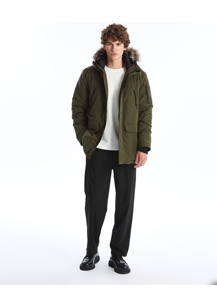 Yeni Sezon Standart Kalıp Kapüşonlu Erkek Parka fiyatları