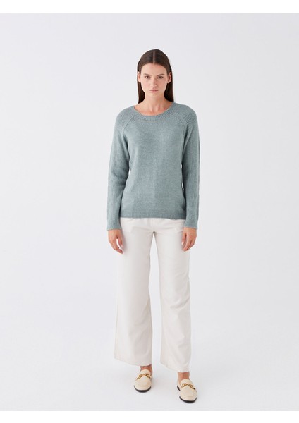 Yeni Sezon Bisiklet Yaka Düz Uzun Kollu Kadın Triko Kazak fiyatları