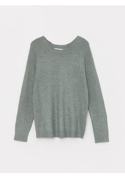 Yeni Sezon Bisiklet Yaka Düz Uzun Kollu Kadın Triko Kazak indirimleri