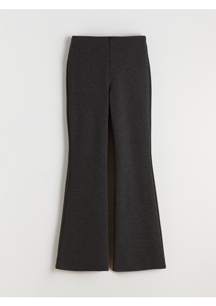 Yeni Sezon Beli Lastikli Ispanyol Paça Kadın Pantolon indirimleri