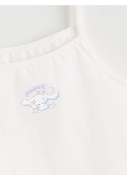 Yeni Sezon Cinnamoroll Baskılı Kız Çocuk Atlet 2'li modelleri