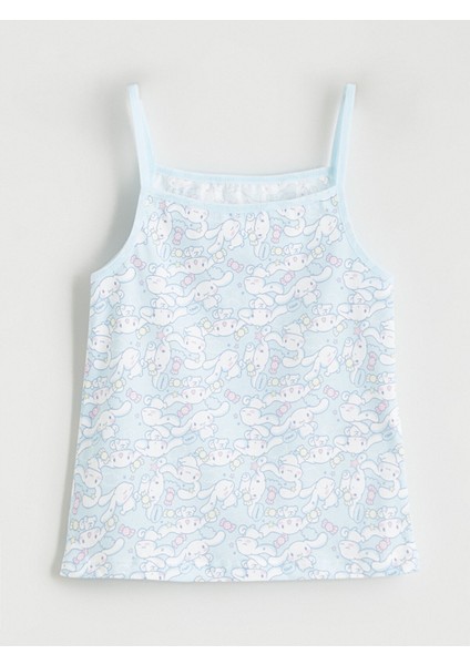 Yeni Sezon Cinnamoroll Baskılı Kız Çocuk Atlet 2'li indirimleri