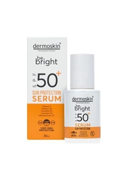 Dermoskin Be Bright Güneş Serumu Spf 50+