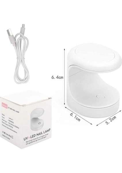 Mini Taşınabilir Kalıcı Oje Jel Tırnak Kurutucu Fototerapi Makinesi indirimleri