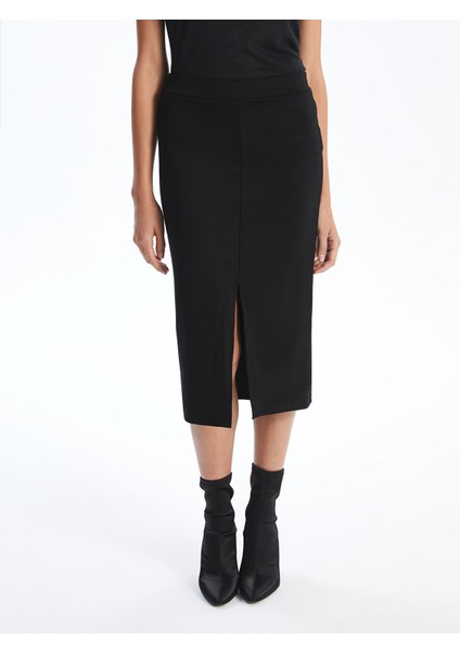 Yeni Sezon Beli Lastikli Kadın Kalem Etek fiyatları