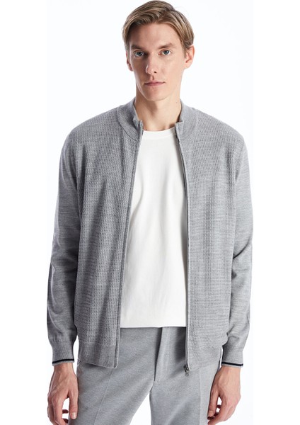 Yeni Sezon Standart Kalıp Dik Yaka Erkek Triko Hırka fiyatları