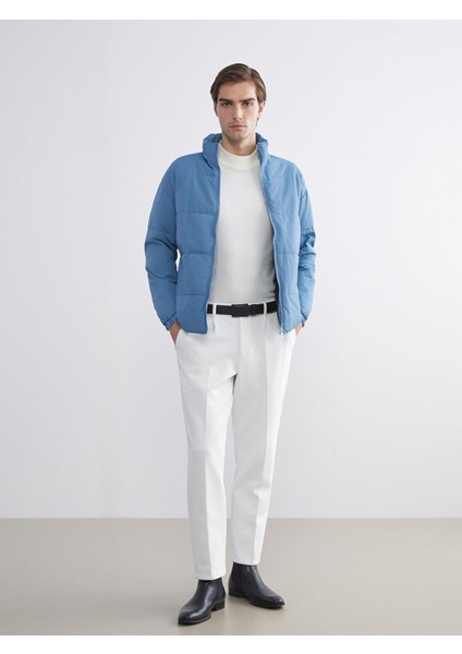 Yeni Sezon Dik Yaka Erkek Şişme Mont fiyatları