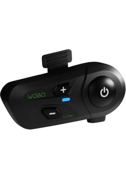 L-1 Pro Tek Kişilik Motosiklet Kask Bluetooth Intercom Kulaklık Seti