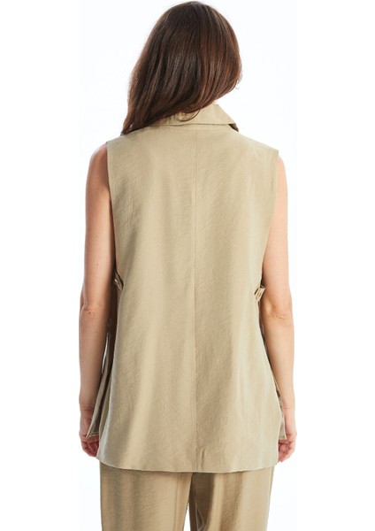 Yeni Sezon Ceket Yaka Kadın Klasik Yelek fırsatları