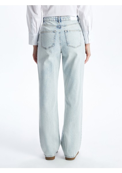 Yeni Sezon Straight Fit Kadın Jean Pantolon fırsatları