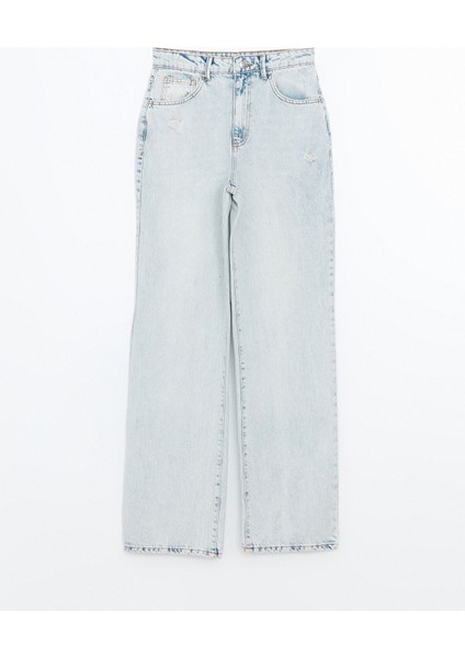 Yeni Sezon Straight Fit Kadın Jean Pantolon indirimleri