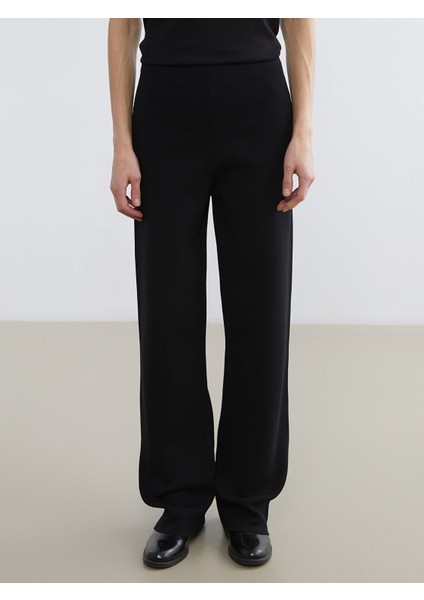 Yeni Sezon Beli Lastikli Kadın Triko Pantolon fiyatları