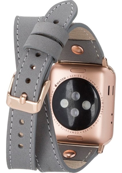 Apple Watch Uyumlu Deri Kordon 42-44-45MM Slim Dt Rgrst9 fiyatları